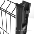 3D Curved Welded Wire Mesh Panel Fence